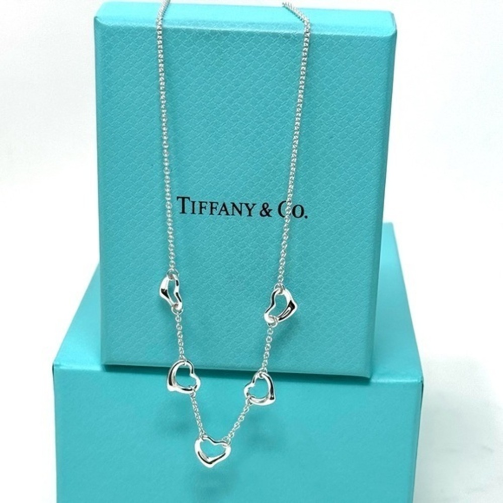 Tiffany & Co. Elsa Peretti 5-Heart Necklace